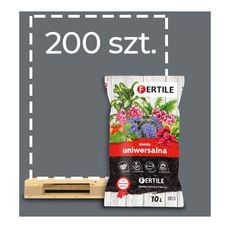 Ziemia uniwersalna 10 L Fertile – Paleta (200 sztuk)