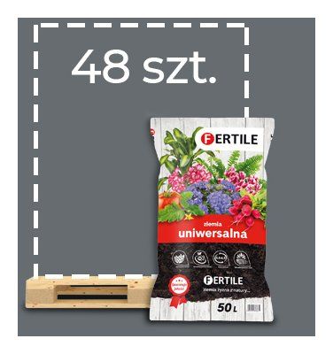 Ziemia uniwersalna 50 L Fertile &ndash; Paleta (48 sztuk)
