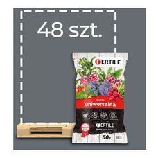 Ziemia uniwersalna 50 L Fertile – Paleta (48 sztuk)