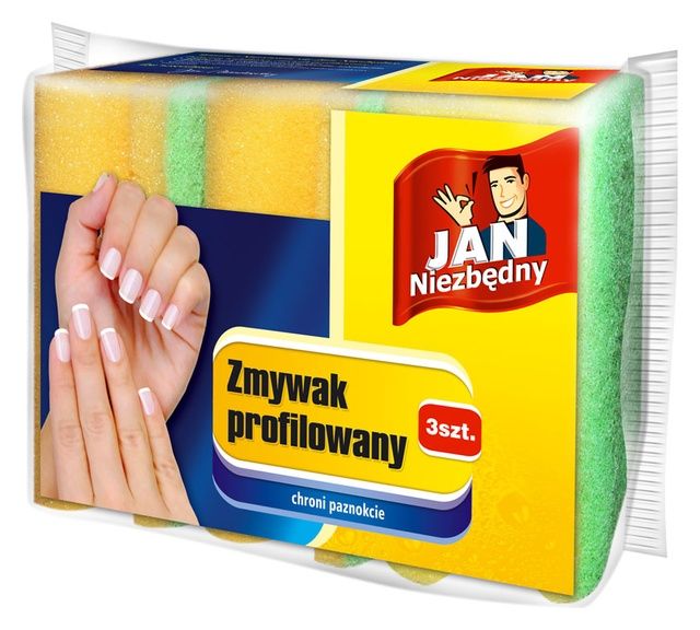 Zmywak profilowany 3szt Jan Niezbędny
