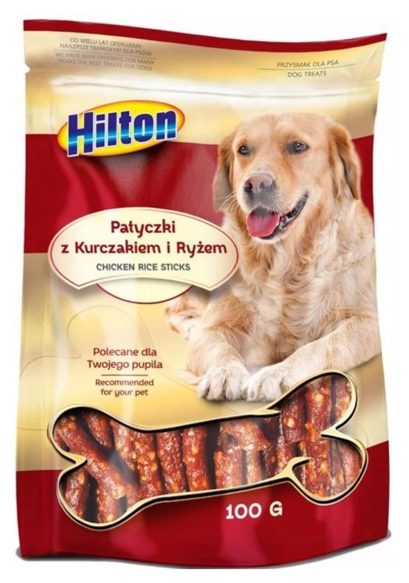 Przysmak dla psa kurczak + ryż 100g Hilton