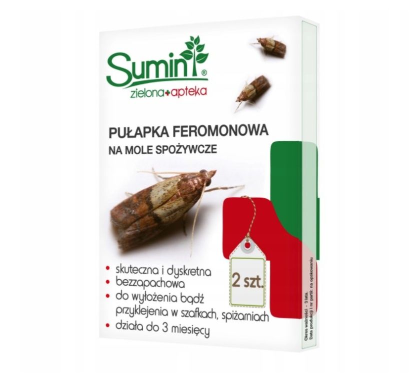 Pułapka na mole spożywcze 2 sztuki Sumin