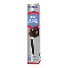 Sonic odstrasza krety zabezpiecza teren o pow. 500-600 m2 Bros