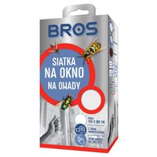 Siatka na okno 150x180 biała Bros