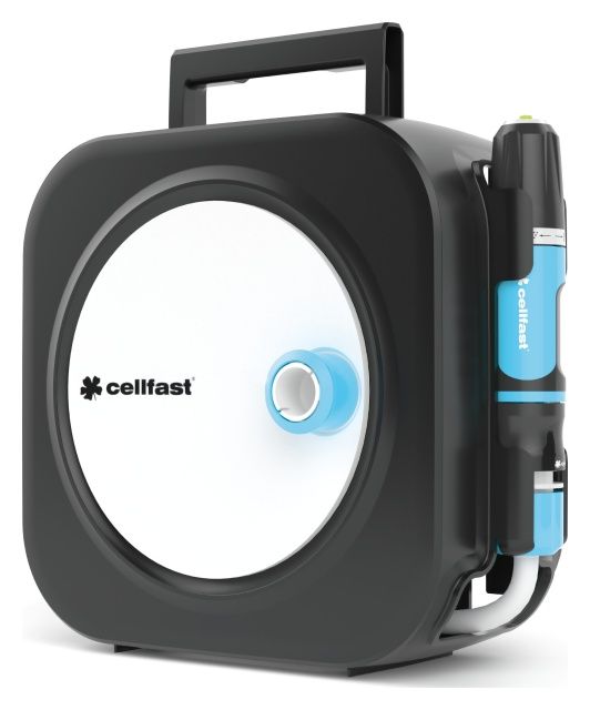 Zwijacz na wąż + wąż 3/8" 10m ERGO XS Cellfast 55-400
