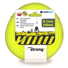 Żyłka ogrodniczo-budowlana 1,0mm x 100mb CELLFAST 36-001