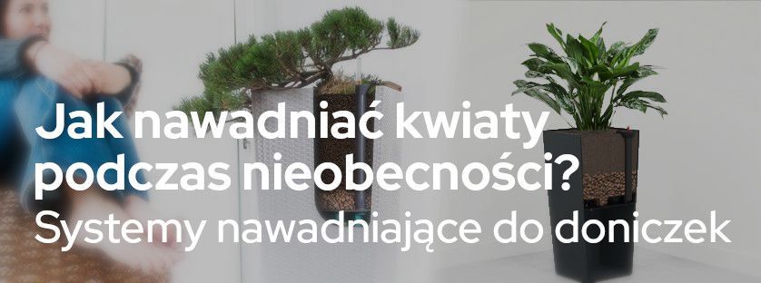 Jak nawadniać kwiaty podczas nieobecności? Systemy nawadniające do doniczek i inne sposoby na podlewanie roślin | Blog Sklepogrodniczy.pl