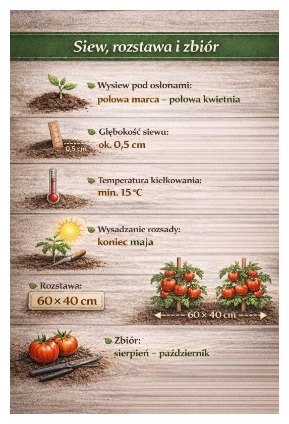 Pomidor Pitagora F1 wysoki Profi 10 sztuk Plantico