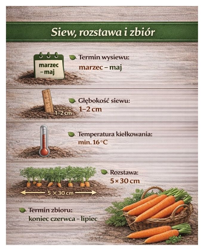 Marchew Freja F1 Profi 3 g PlantiCo