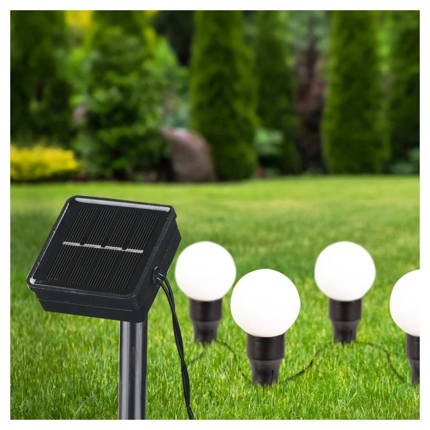 Girlanda solarna LED 6 kulek Sanico-Goldlux2
