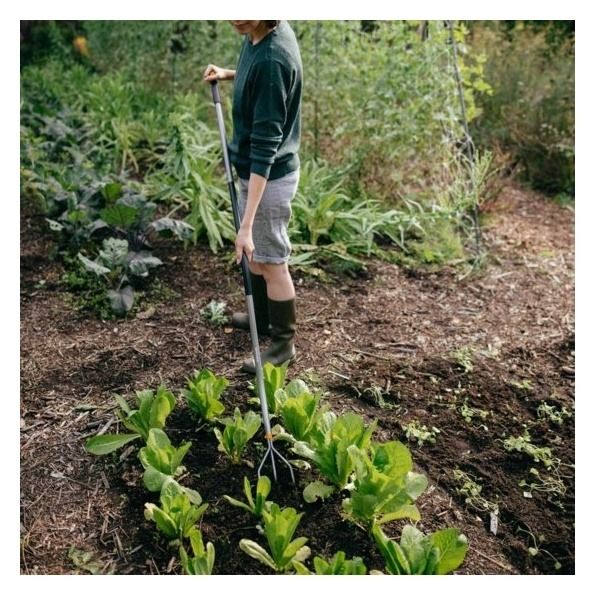 Kultywator z wygiętym trzonkiem Ergonomic 1076978 Fiskars4