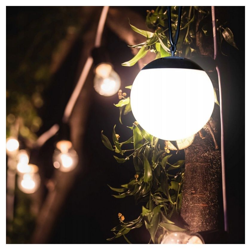 Lampa solarna wisząca Led KIARA 20cm 325426 Polux12