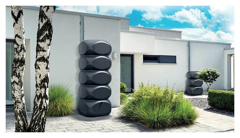 Pojemnik na deszczówkę GUBO IDG320 antracyt Prosperplast2