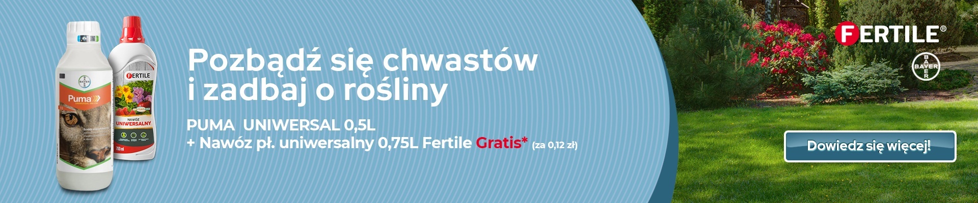 Puma Uniwersal 069 EW + Nawóz Fertile | Sklepogrodniczy.pl