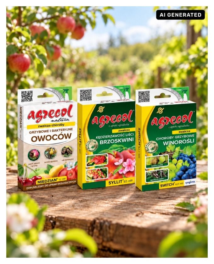 Zestaw środków grzybobójczych Agrecol