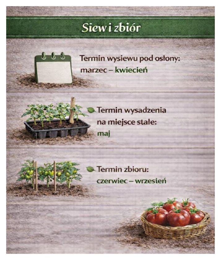 Pomidor Baron F1 wysoki nasiona W. Legutko
