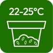 Temperatura kiełkowania og&oacute;rk&oacute;w 22&ndash;25&deg;C