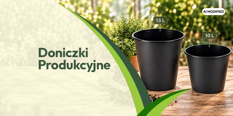 Doniczki produkcyjne Doniczki produkcyjne - Grafika