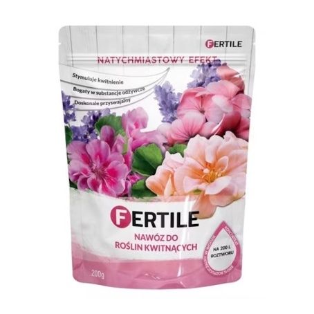 Fertile nawóz rozpuszczalny do roślin kwitnących 200 g Fertile nawóz rozpuszczalny do roślin kwitnących 200 g