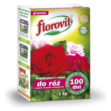 Florovit długodziałający nawóz do róż i krzewów kwitnących 100 dni | Blog Sklepogrodniczy.pl