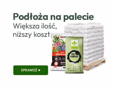 Podłoża na palecie. Większa ilość, niższy koszt.