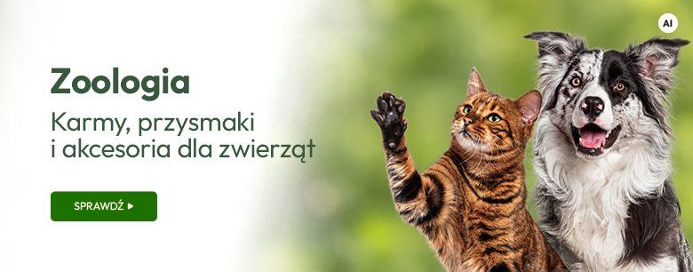 Zoologia - karmy, przysmaki i akcesoria dla zwierząt