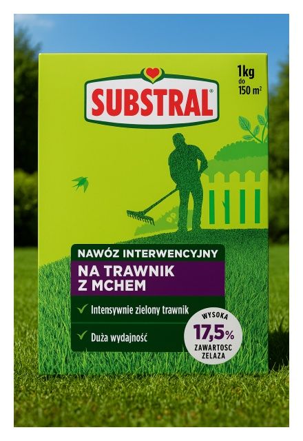 SUBSTRAL Nawóz Interwencyjny do Trawnika z Mchem