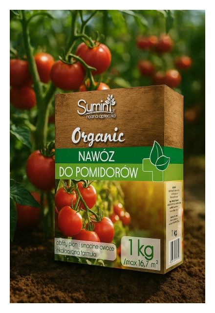 Nawóz organiczny granulowany do pomidorów ORGANIC 1kg Sumin