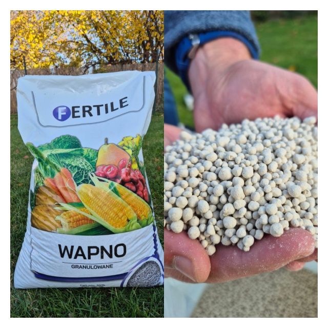 Wapno nawozowe granulowane 25 kg FERTILE