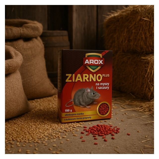 Ziarno PLUS na myszy i szczury Arox