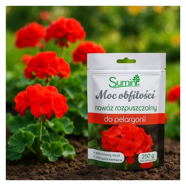 nawóz do pelargonii Sumin