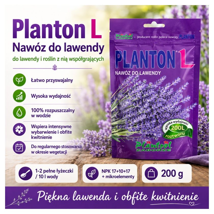 Nawóz Planton L - do lawendy 200g Plantpol