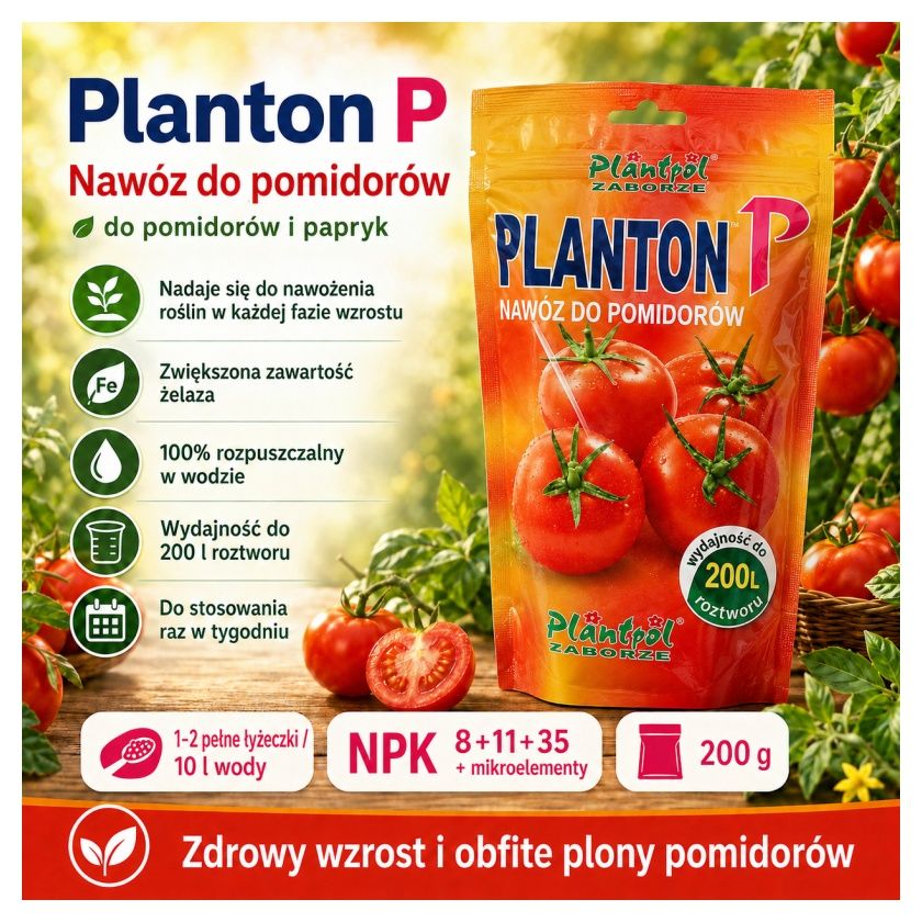 Nawóz Planton P - do pomidorów 200 g Plantpol